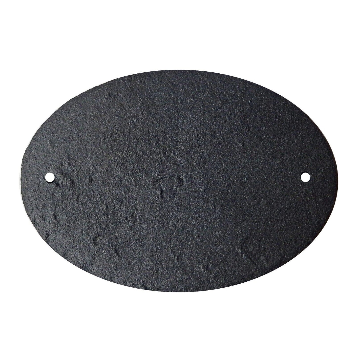 Cast Iron Welcome Now Piss Off Wall Decor Plaque Door Sign Black & White 5 inch