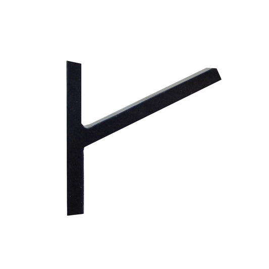 Tiny Black Metal Modern L Shaped Wall Hook Coat Towel Door Clothes Hanger 2 in