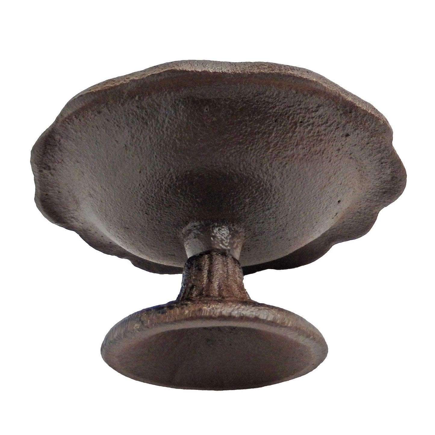 Small Cast Iron Perched Bird Feeder Dish Free Standing Garden Porch Decor