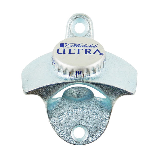 Starr X Michelob Ultra Cap Cast Iron Beer Bottle Opener Wall Mounted Zinc Plated