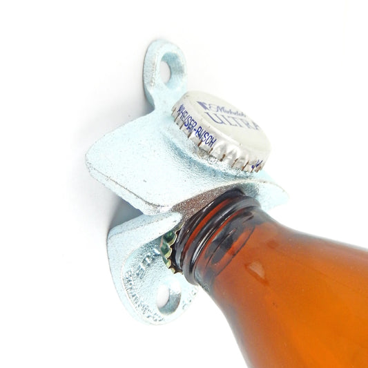 Starr X Michelob Ultra Cap Cast Iron Beer Bottle Opener Wall Mounted Zinc Plated