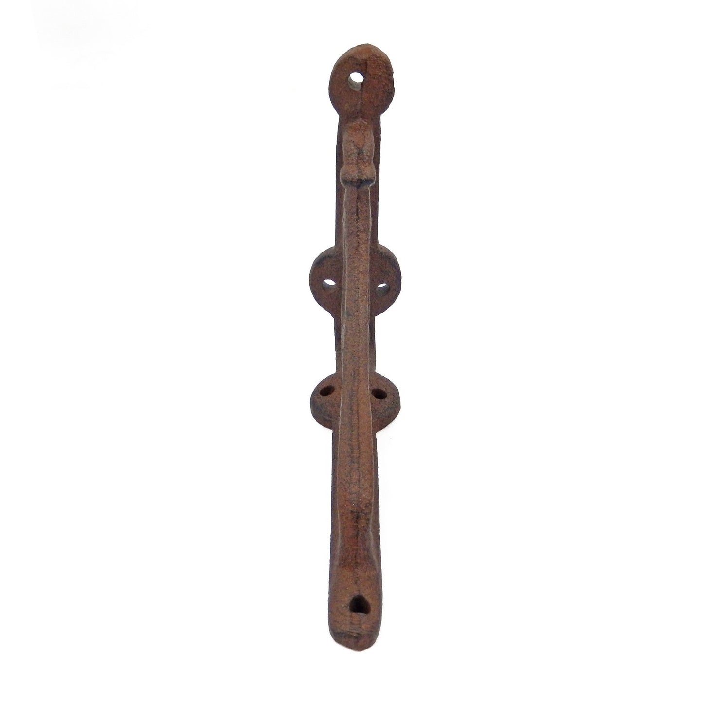 2 Small Vines Shelf Brackets Cast Iron Brace Antique Style Brown 4 x 3.5 inch