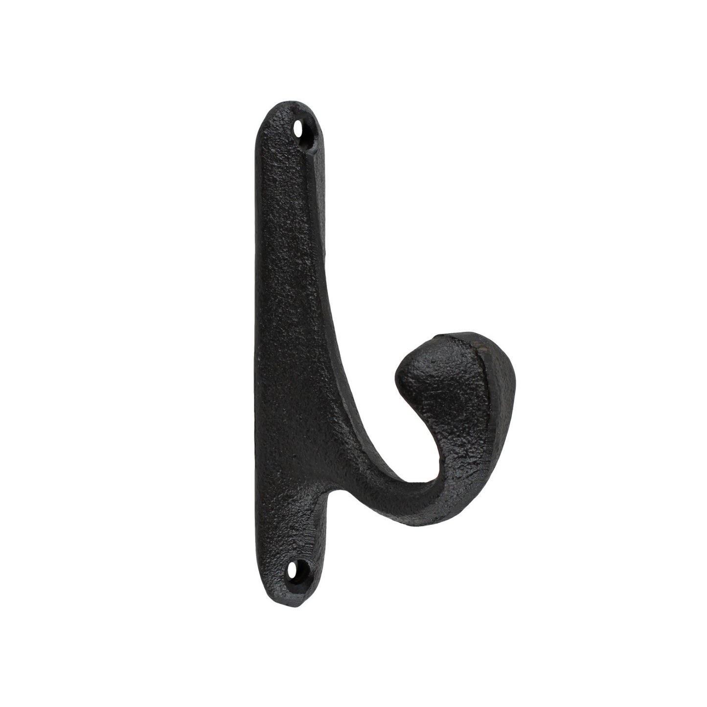 Matte Black Cast Iron Simple Wall Hook Door Robe Key Towel Coat Hanger 4 inch