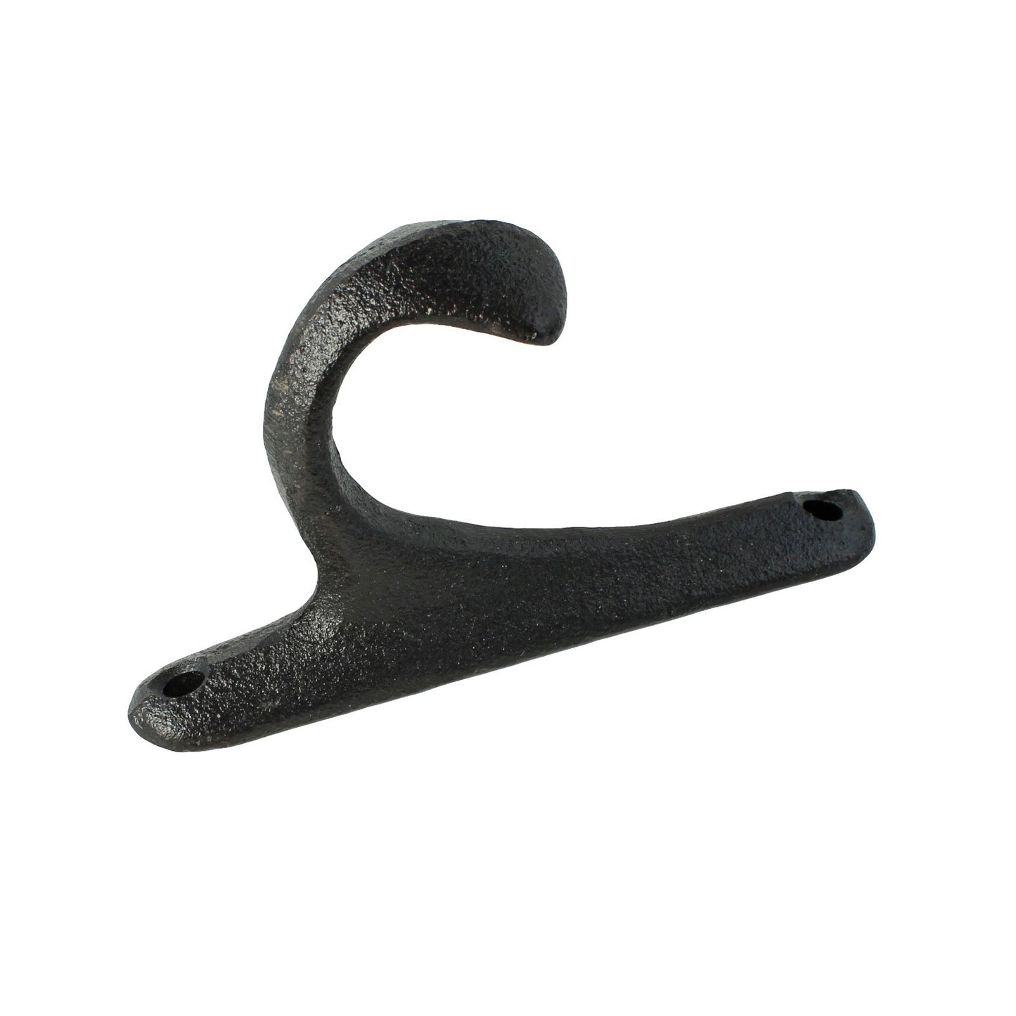 Matte Black Cast Iron Simple Wall Hook Door Robe Key Towel Coat Hanger 4 inch
