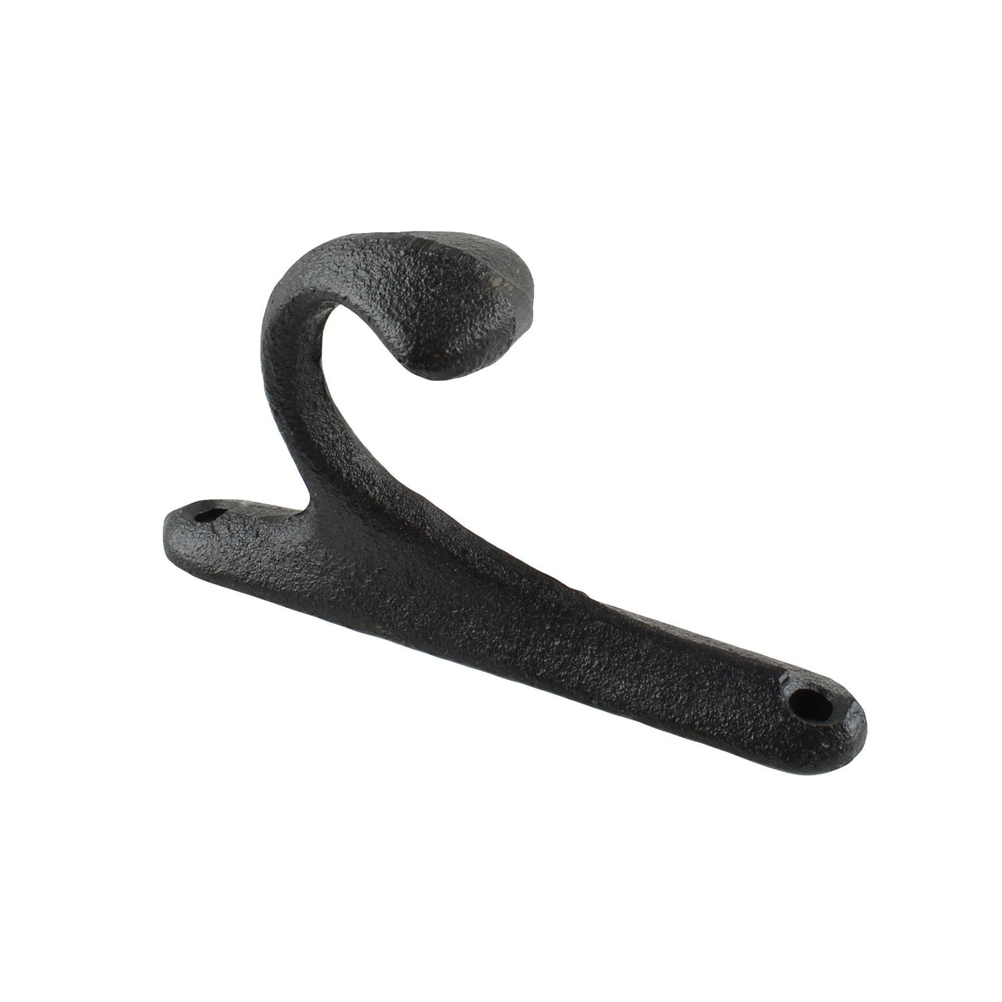 Matte Black Cast Iron Simple Wall Hook Door Robe Key Towel Coat Hanger 4 inch