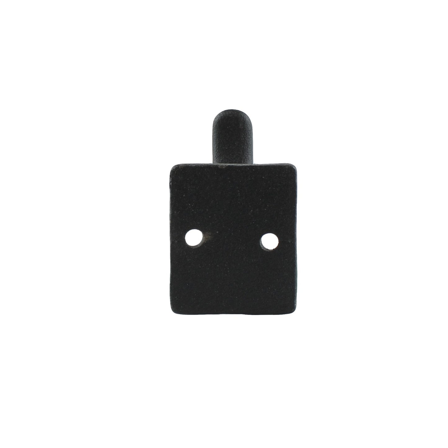 Matte Black Simple Wall Hook Cast Iron Door Robe Key Towel Coat Hanger 2 3/4 in