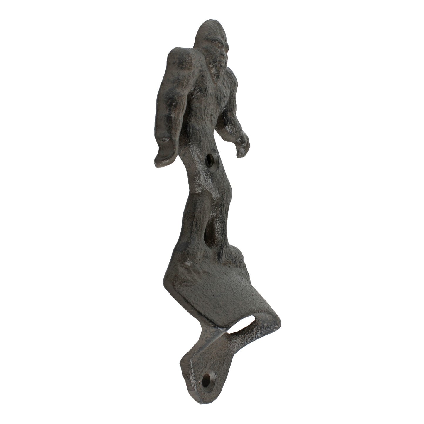 Rustic Sasquatch Bigfoot Beer Soda Bottle Opener Wall Mounted Man Cave Bar Decor