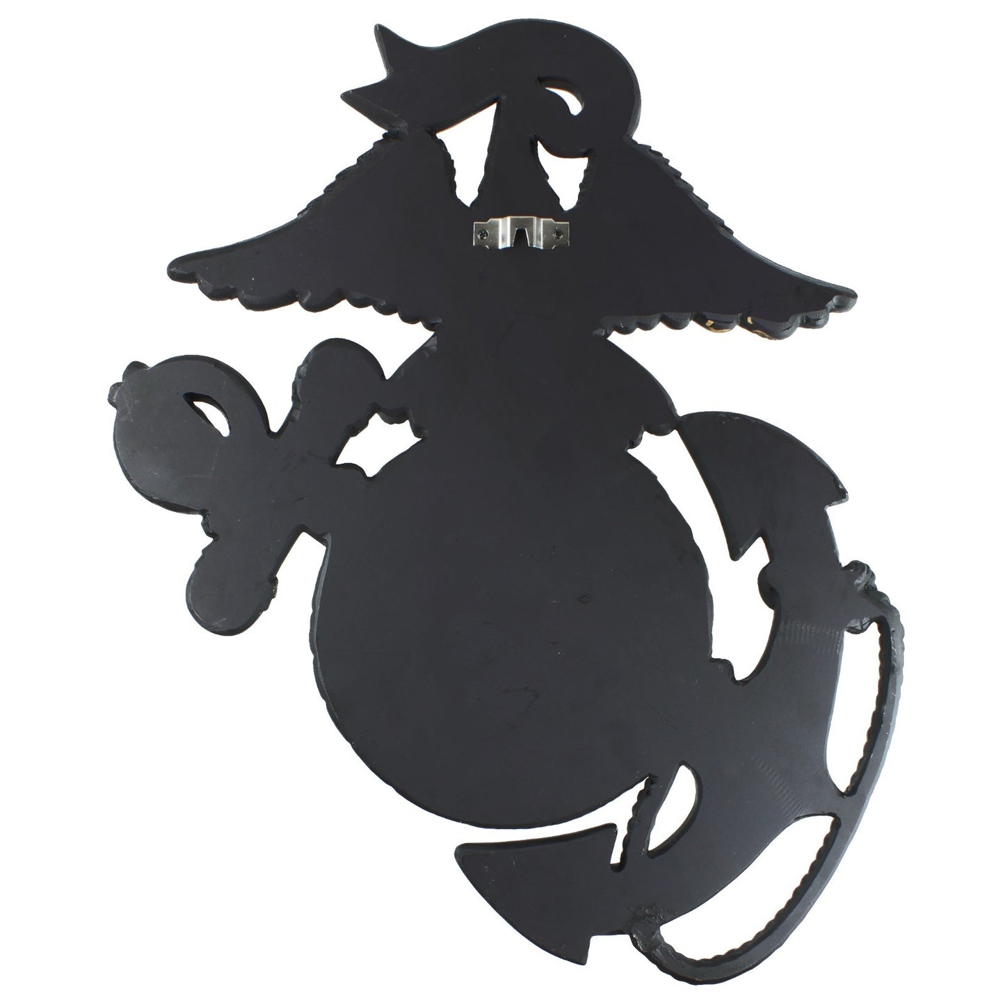 Large United States Marines Eagle Anchor Wall Decor Rustic Gold 19 x 16 inch