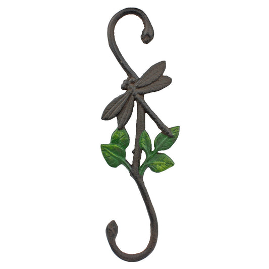 Dragonfly Plant Hanger S Hook Cast Iron Basket Holder Garden Antique Style