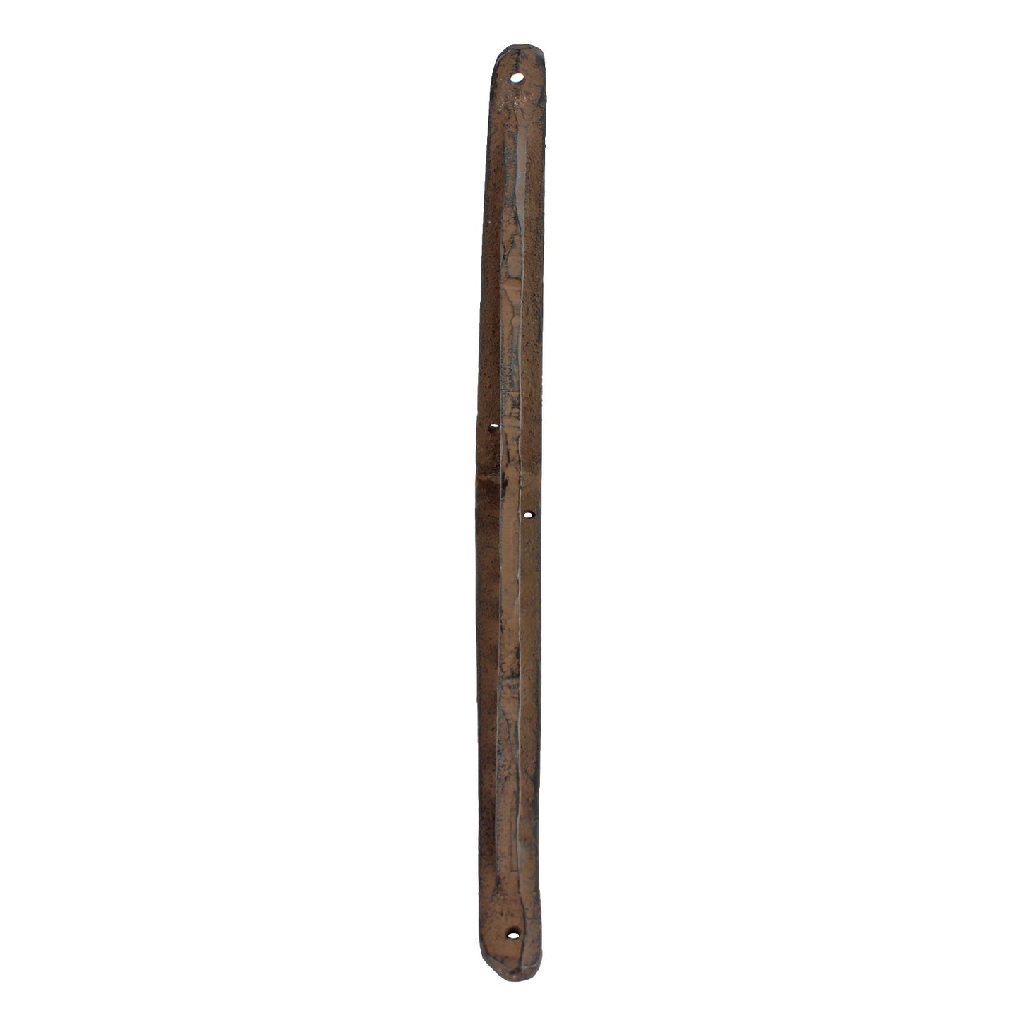 2 Cast Iron Lattice Shelf Brackets Rustic Brown Antique Style 8 1/4 x 6 1/2 inch