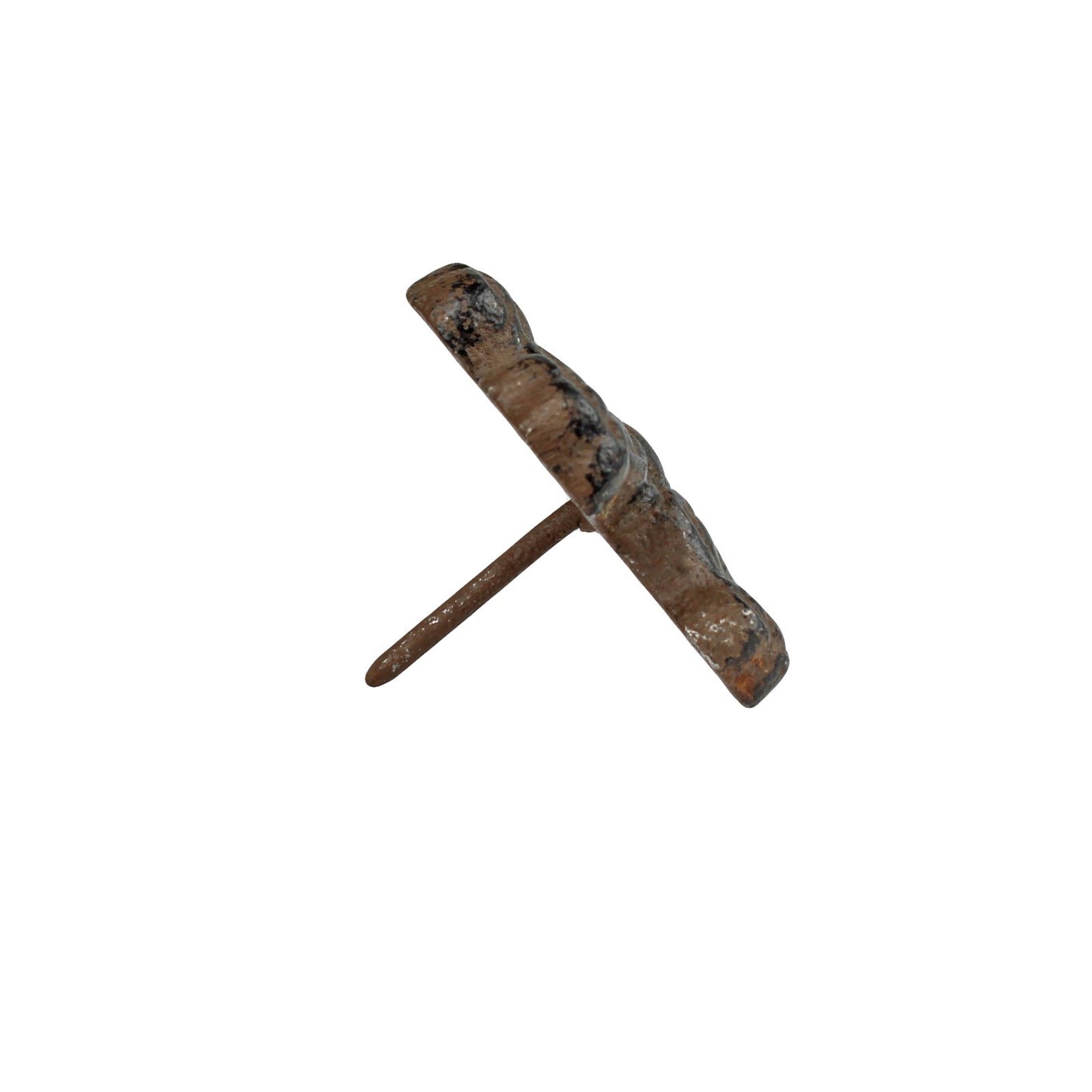 Rustic Cast Iron Cross Nails Tacks 3 x 2 inch With 1 inch Nail (Pack of 12)
