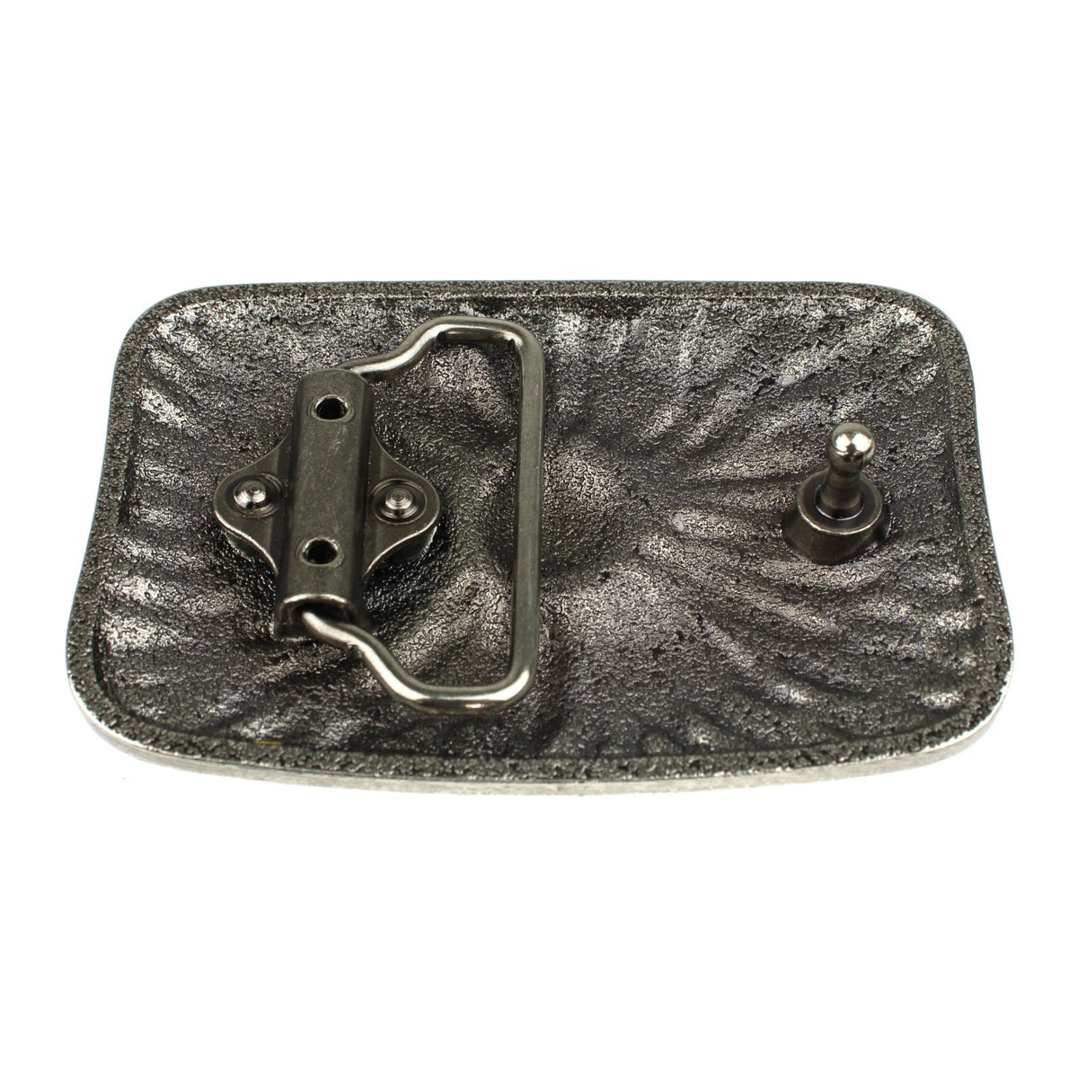 Sunflower Western Cowgirl Belt Buckle Antique Silver Finish Fits 1.5 inch Belts