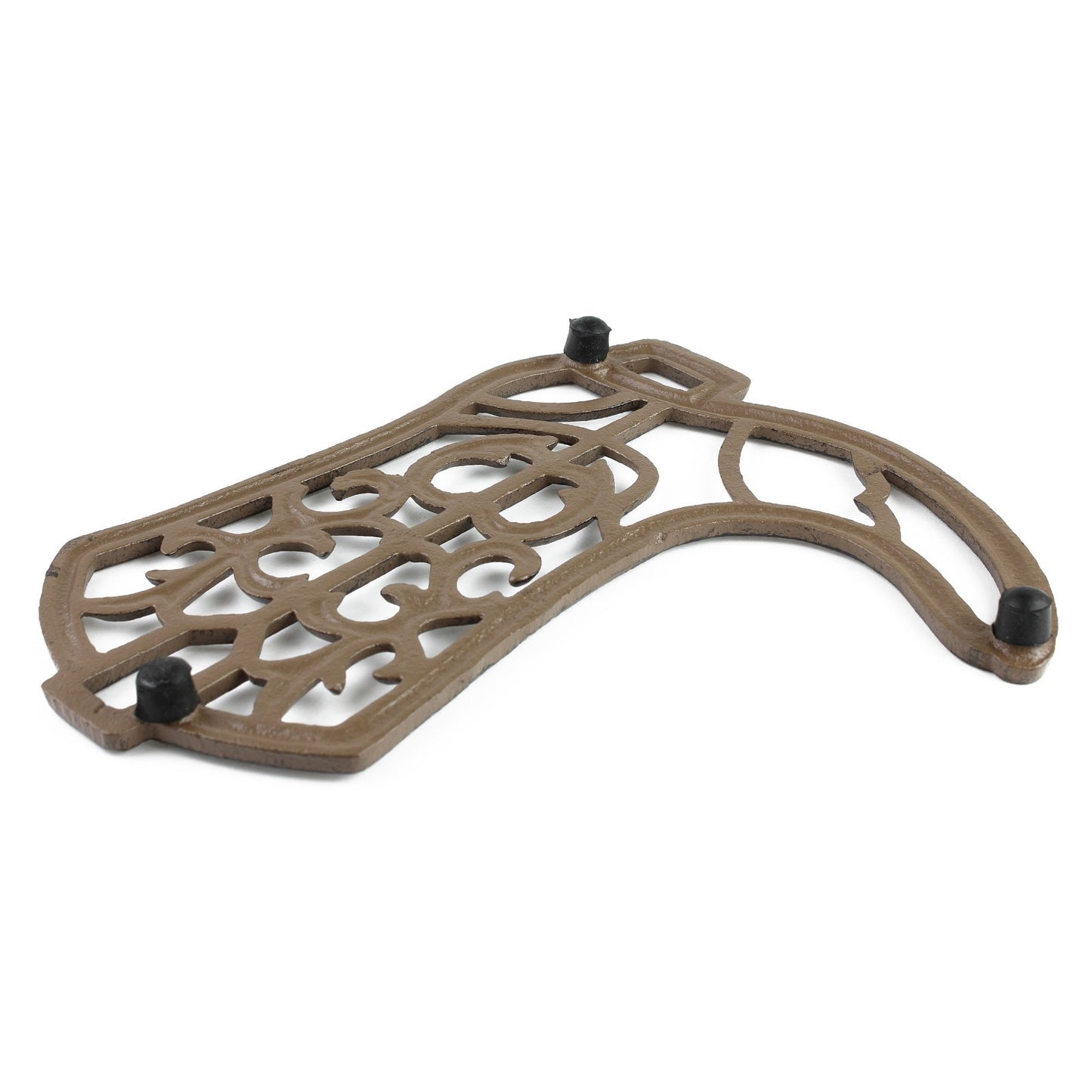 Cast Iron Cowboy Boot Trivet Hot Pot Plate Holder Rustic Western Kitchen Decor