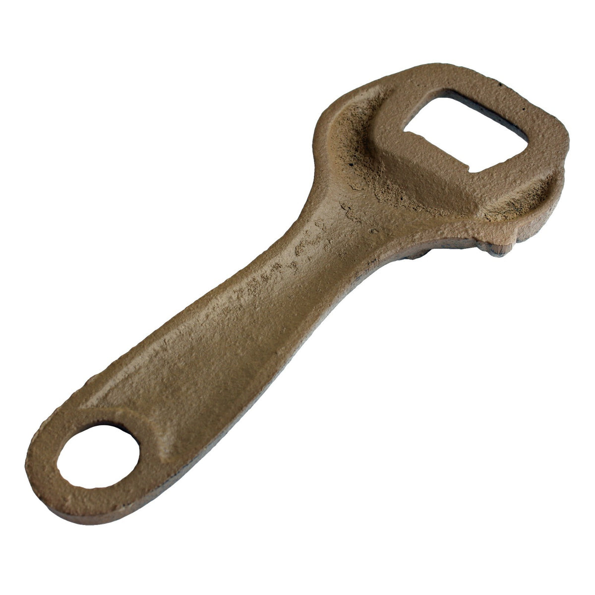 Cast Iron Adjustable Wrench Bottle Opener Handheld Rustic Mechanic Bar Decor 6"