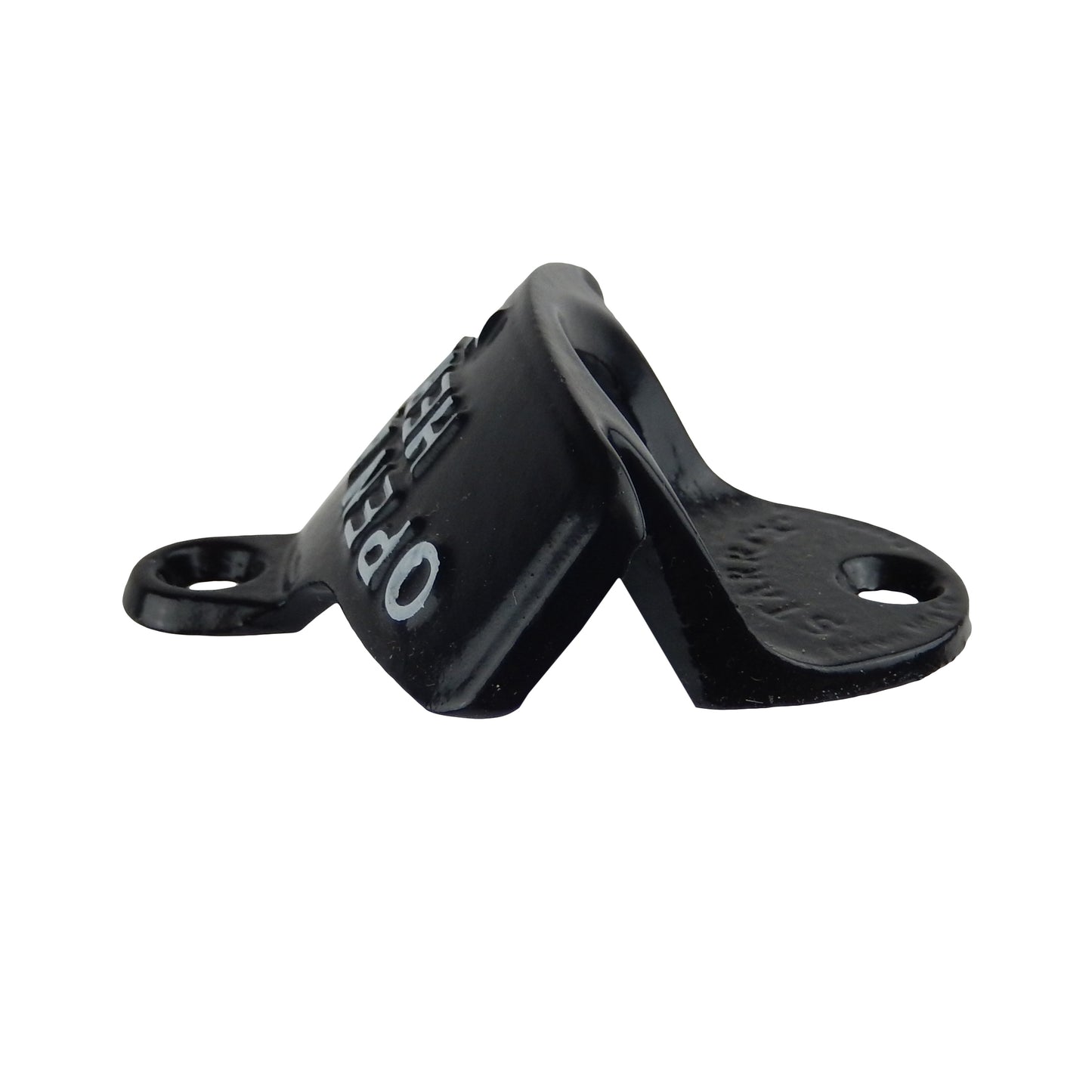 Starr Cast Iron Open Beer Here Bottle Opener Wall Mounted Black Powder Coated