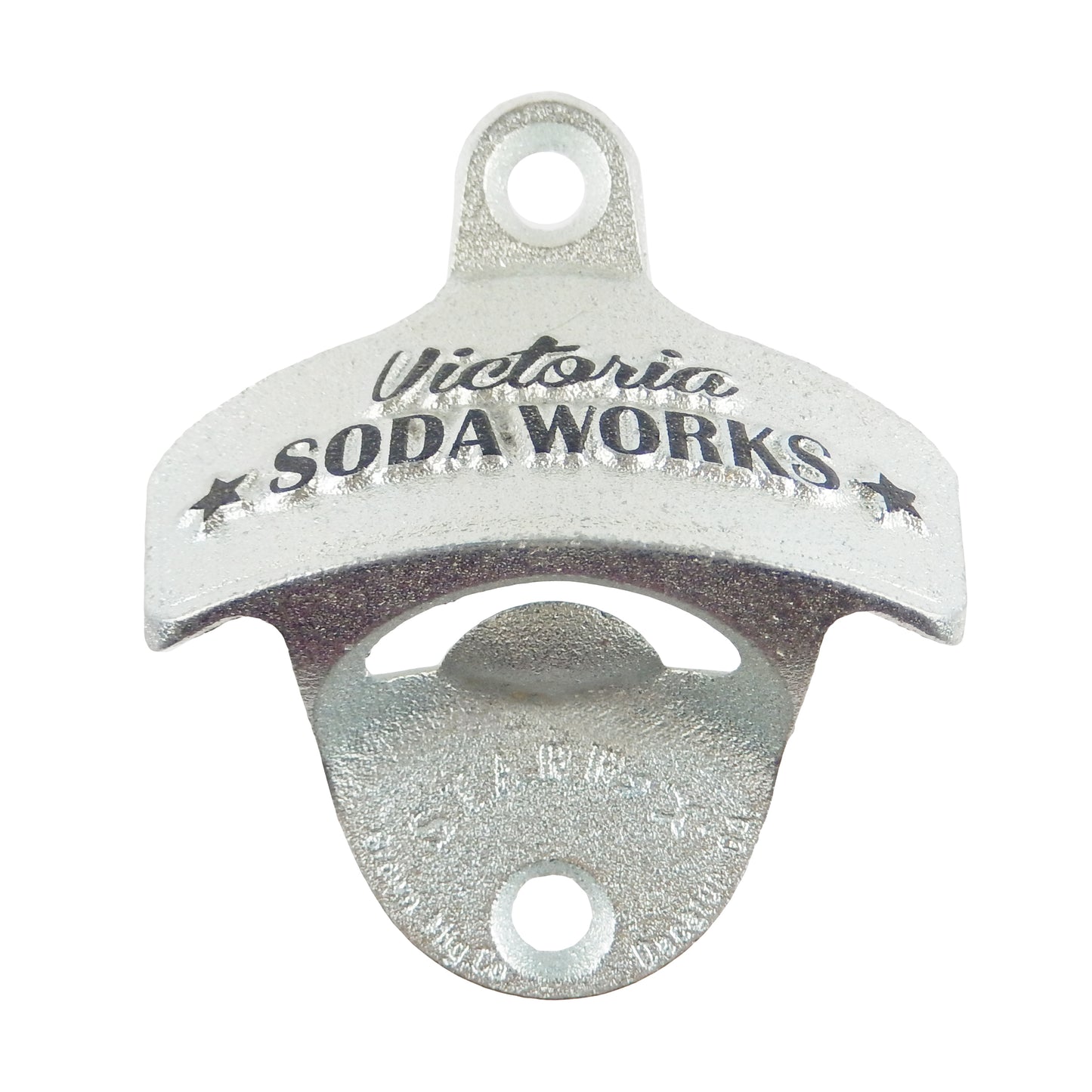 Embossed Victoria Soda Works Beer Bottle Opener Starr X Wall Mounted Cast Iron