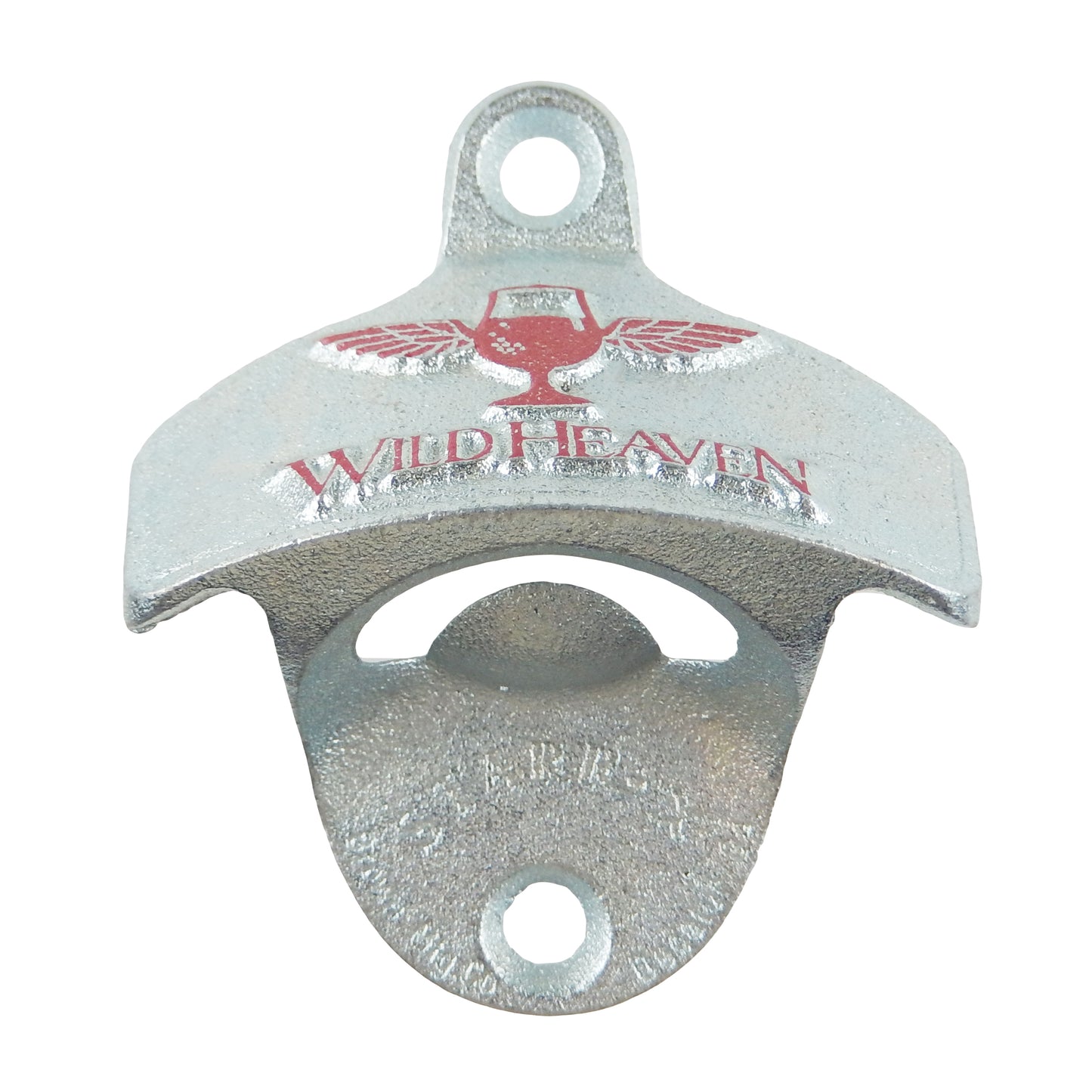 Starr Embossed Cast Iron Wild Heaven Brewing Beer Bottle Opener Wall Mounted