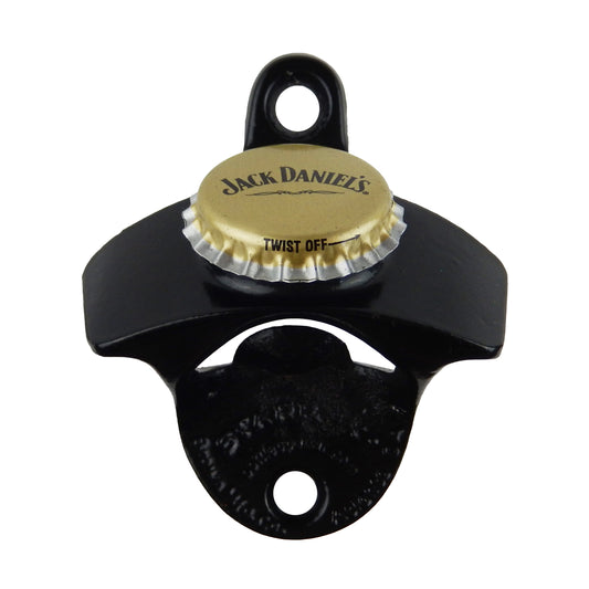 Starr X Black Jack Daniel's Cap Beer Bottle Opener Wall Mounted Powder Coated