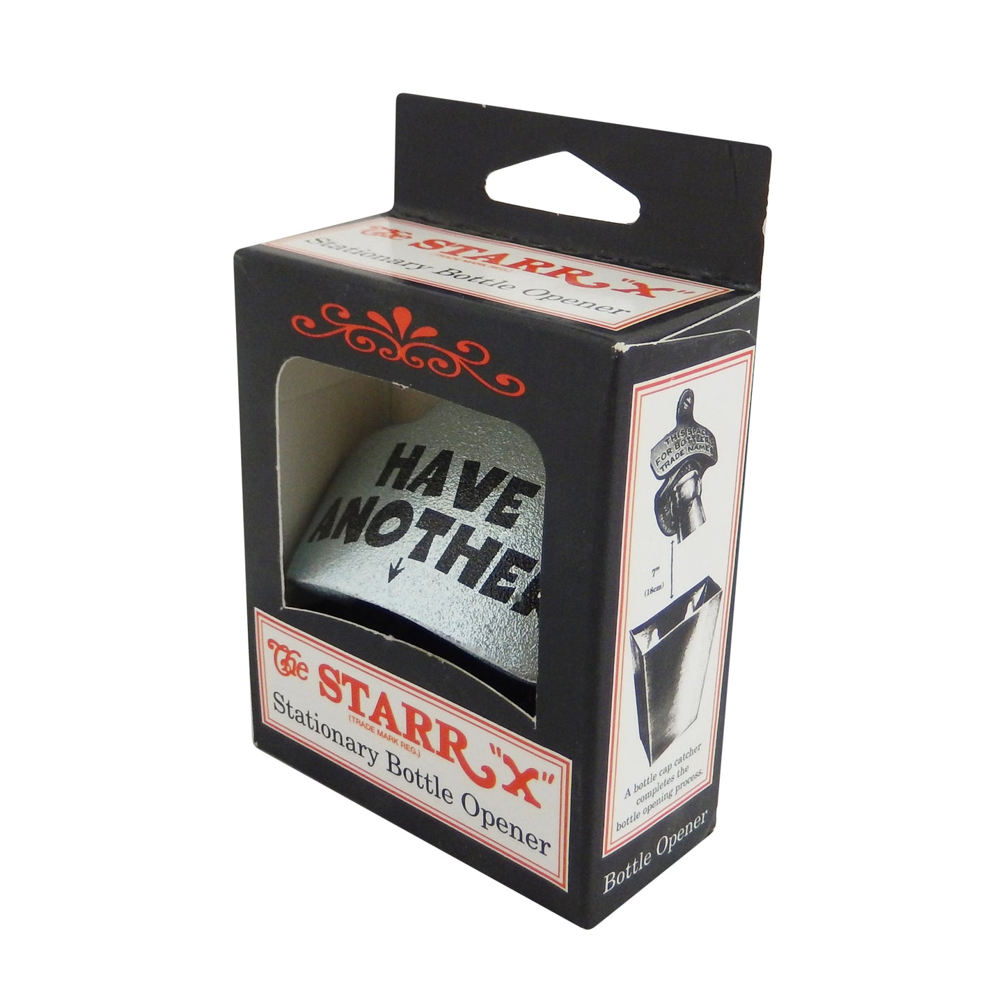 Starr X Have Another Cast Iron Bar Beer Bottle Opener Wall Mounted Zinc Plated