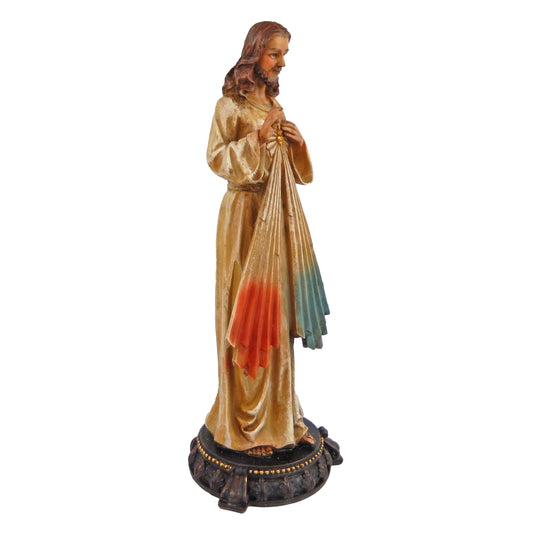 Jesus Christ Standing Barefoot Religious Statue Figurine Spiritual Table Decor 13 inch Tall