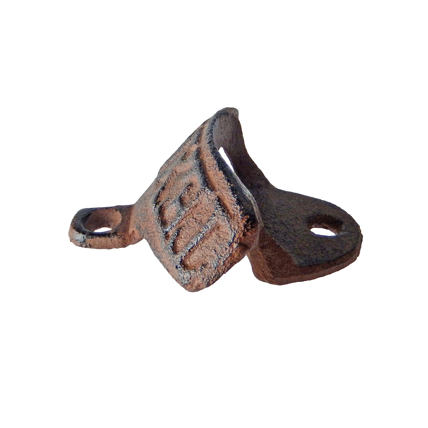 Rustic Bar Cast Iron Texas Beer Soda Bottle Opener Wall Mounted Brown Pack of 6