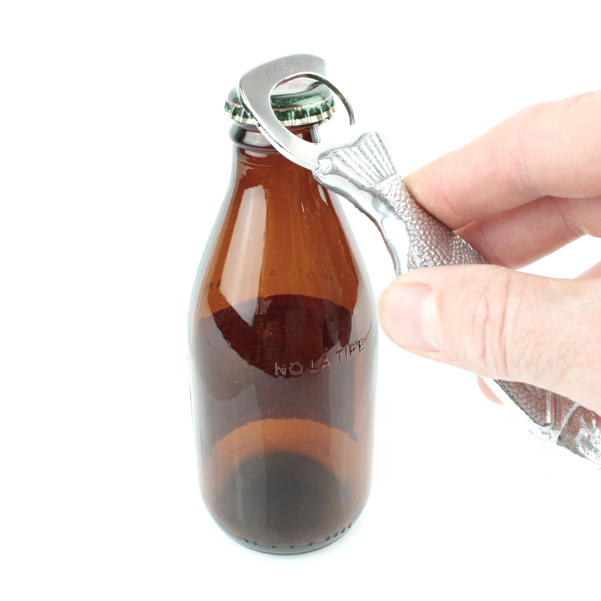 Aluminum Fish Beer Bottle Opener Hand Held Nautical Kitchen Bar Decor