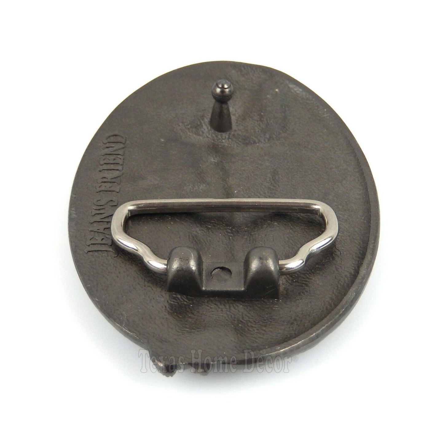 Golf Belt Buckle "Green Oxygen Light Friendship" Antique Silver Fits 1.5" Belts