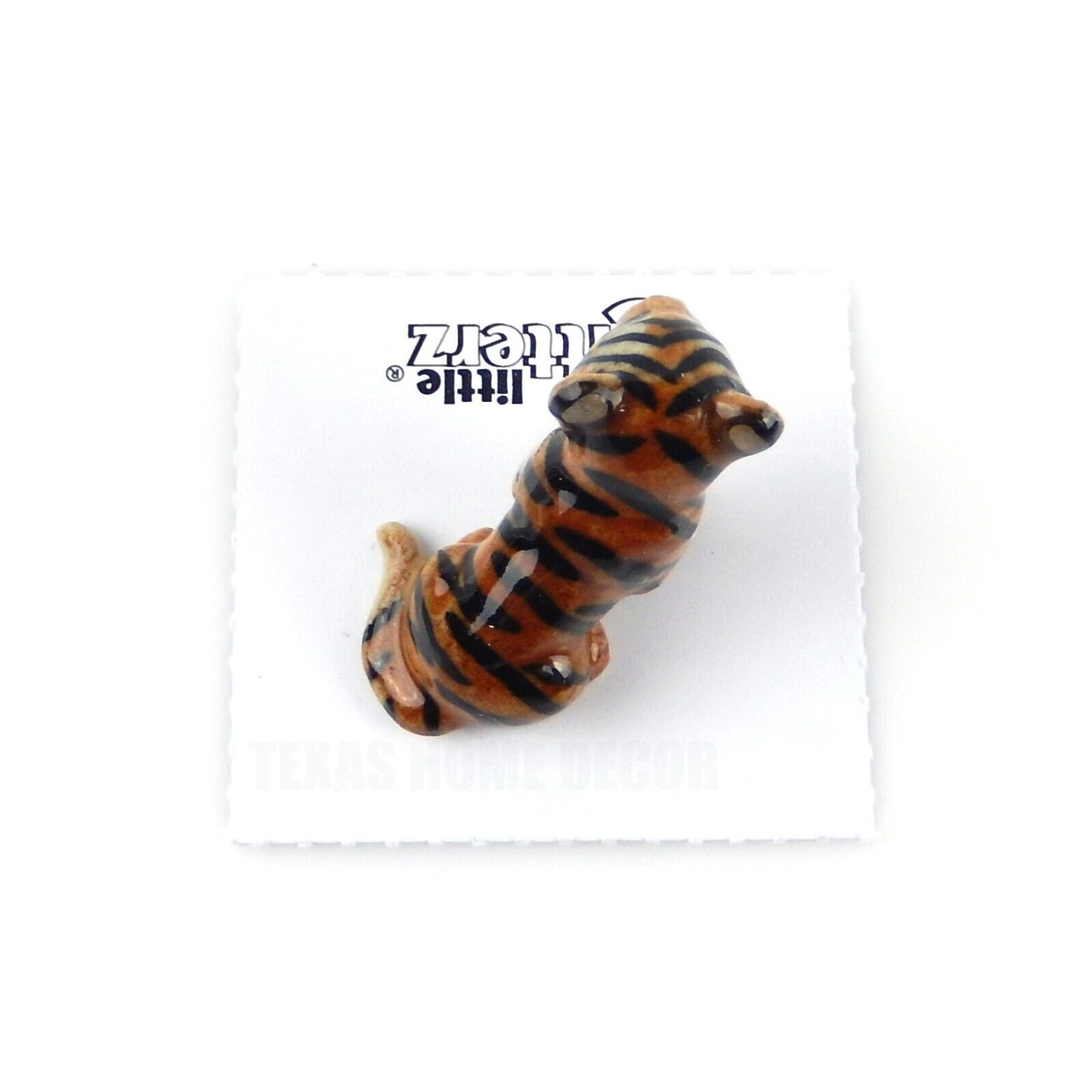 Little Critterz Miniature Collector Siberian Tiger Cub "Hope" Porcelain Figurine