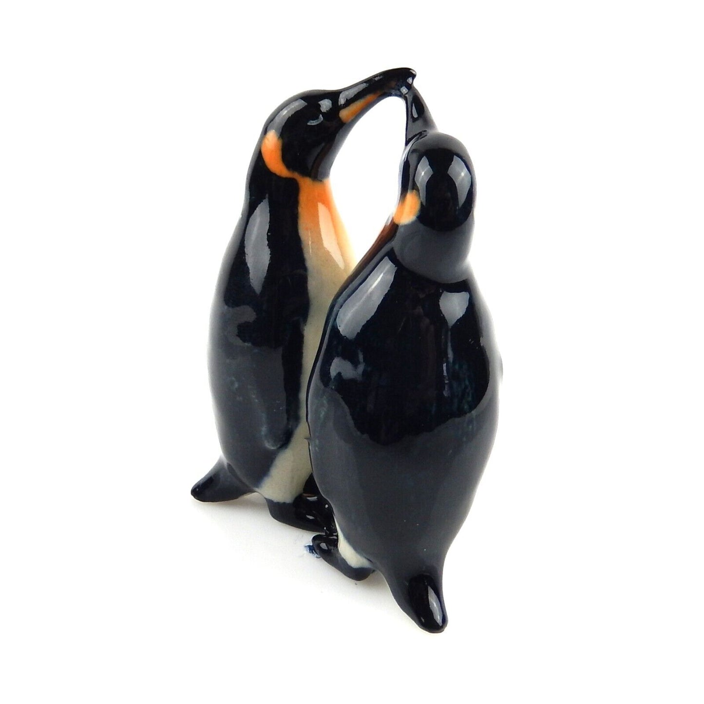 Northern Rose Collectors Penguin Family Porcelain Figurine Handcrafted & Painted