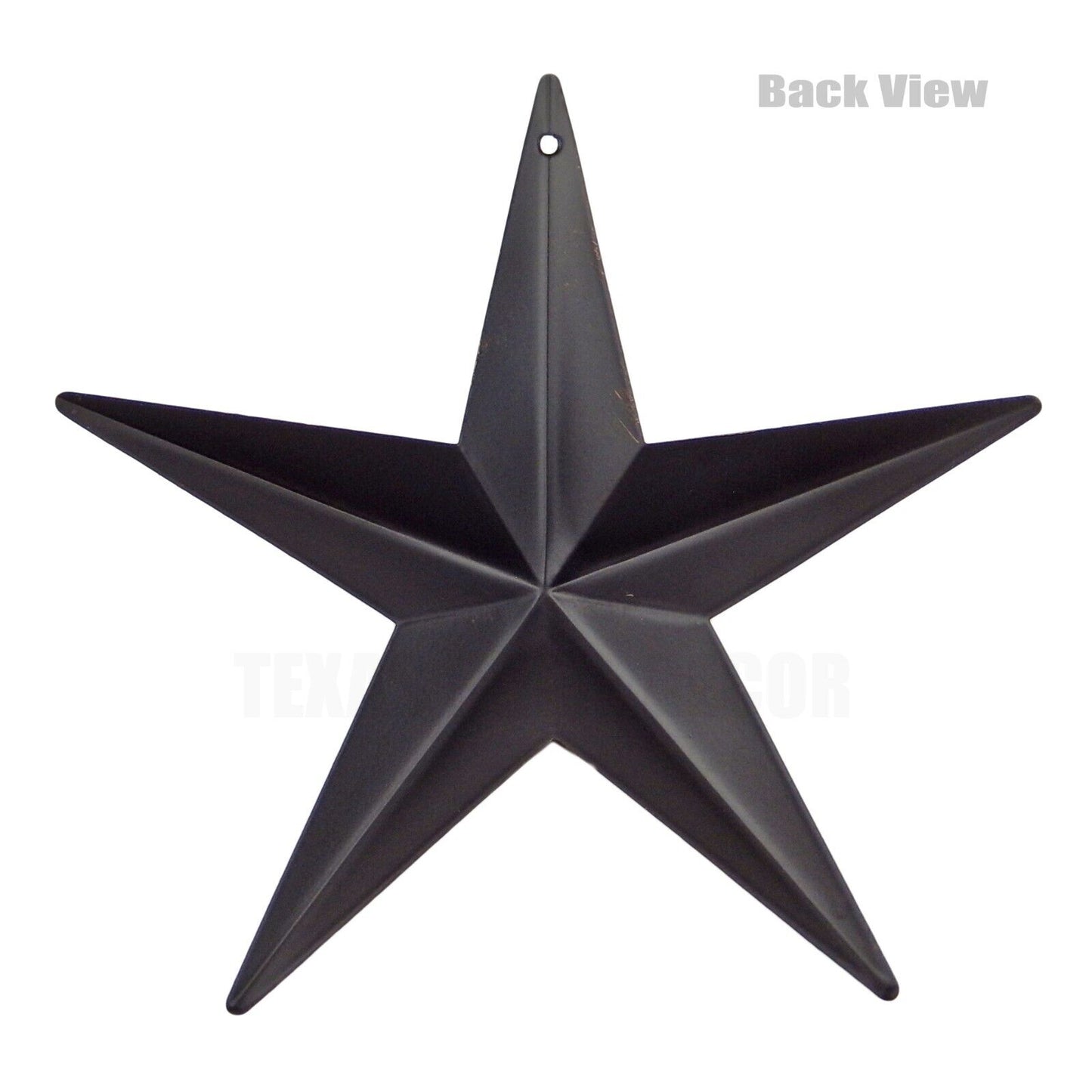 Small Metal Wall Star Brushed Copper Finish Light Weight 6 inch