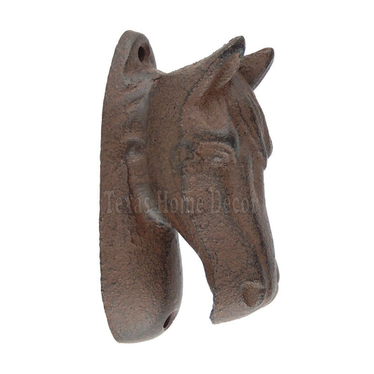 Horse Head Beer Bottle Opener Cast Iron Heavy Duty Rustic Western Bar Man Cave