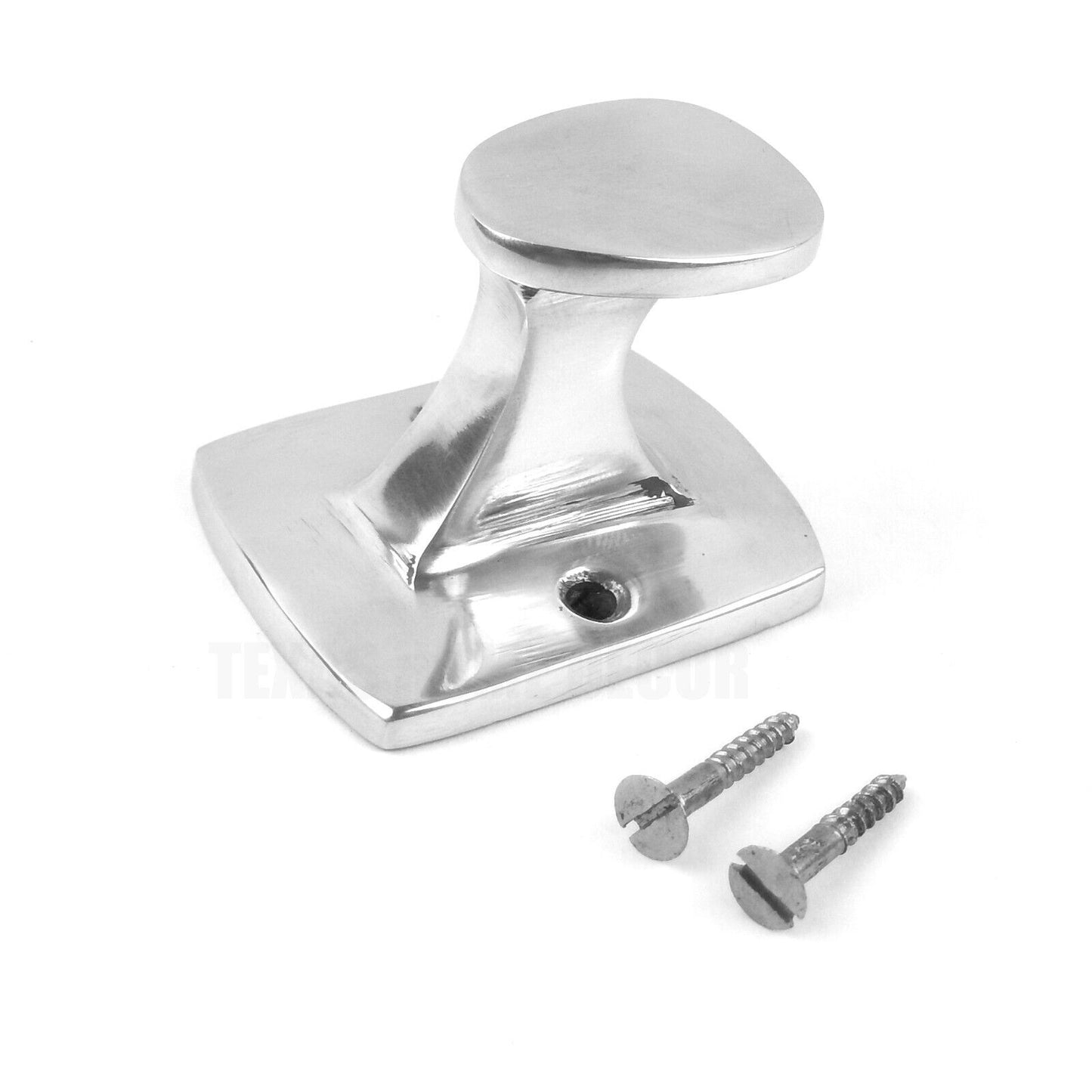 Boat Cleat Door Robe Hook Polished Aluminum Alloy Coat Towel Hanger Nautical