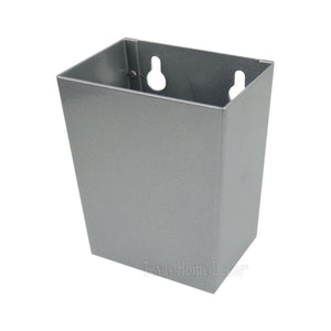 Gray Small Metal Beer Bottle Cap Catcher for Wall Mounted Bottle Openers Starr X