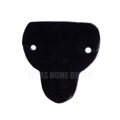 Small Elephant Trunk Wall Hook Cast Iron Key Towel Hanger Black Powder Coated