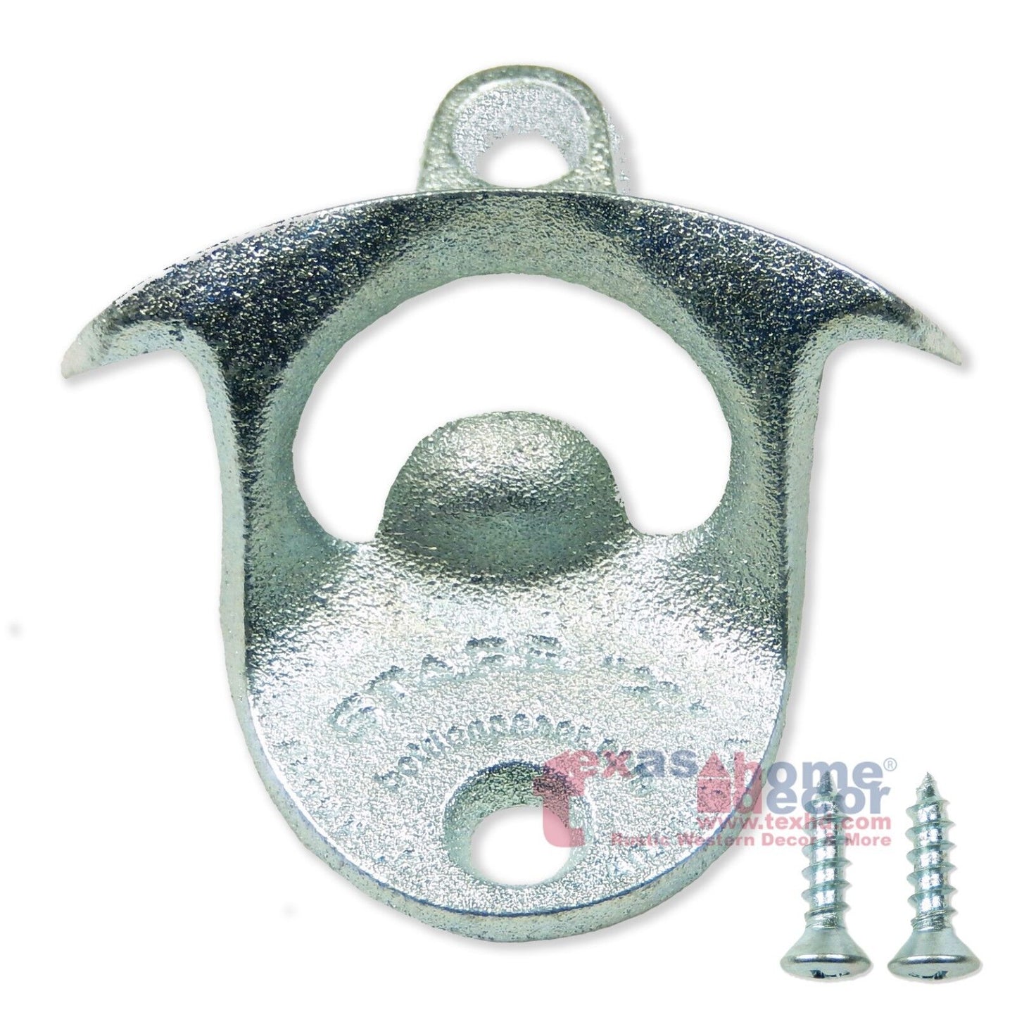 Keep Calm & Open Here Beer Bottle Opener Cast Iron Wall Mount Starr X w/ Screws