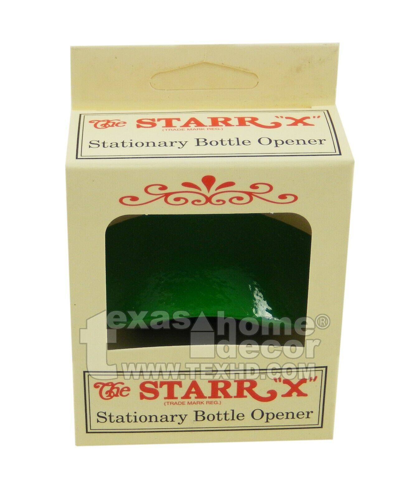 Beer Bottle Opener Plain Lime Green Wall Mounted Stationary Starr X Powder Coat