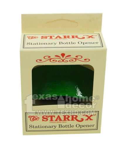 Beer Bottle Opener Plain Lime Green Wall Mounted Stationary Starr X Powder Coat