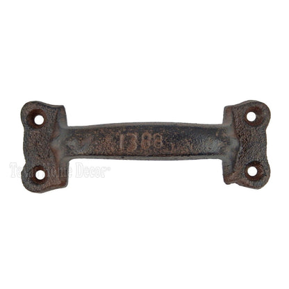 Metal Door Handle Cast Iron Antique Style Rustic Barn ,Gate Pull, Shed, Cabinet