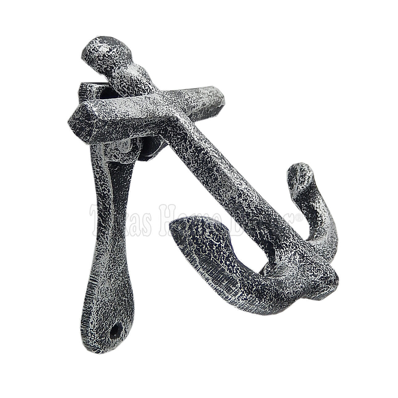 Anchor Door Knocker Cast Iron Nautical Beach Decor Rustic Silver Antique Style