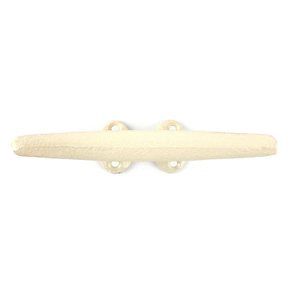 2 Cast Iron Boat Cleat Hook Handle Coat Towel Hanger Nautical Beach Decor Cream