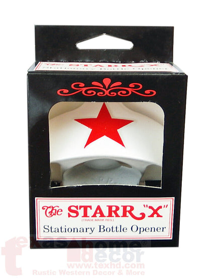 Embossed White Red Heineken Star Bottle Opener Wall Mounted Cast Iron w/ Screws