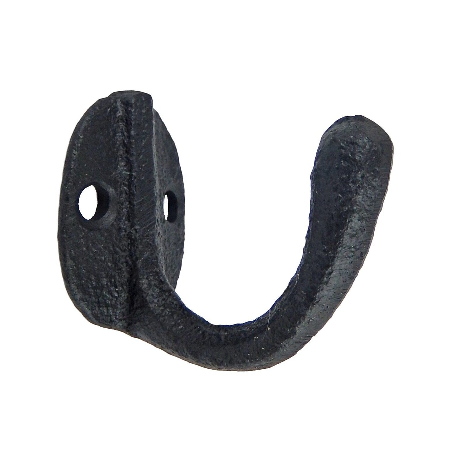 Simple Cast Iron Wall Hook Key Towel Coat Robe Door Hanger Matte Black Farmhouse