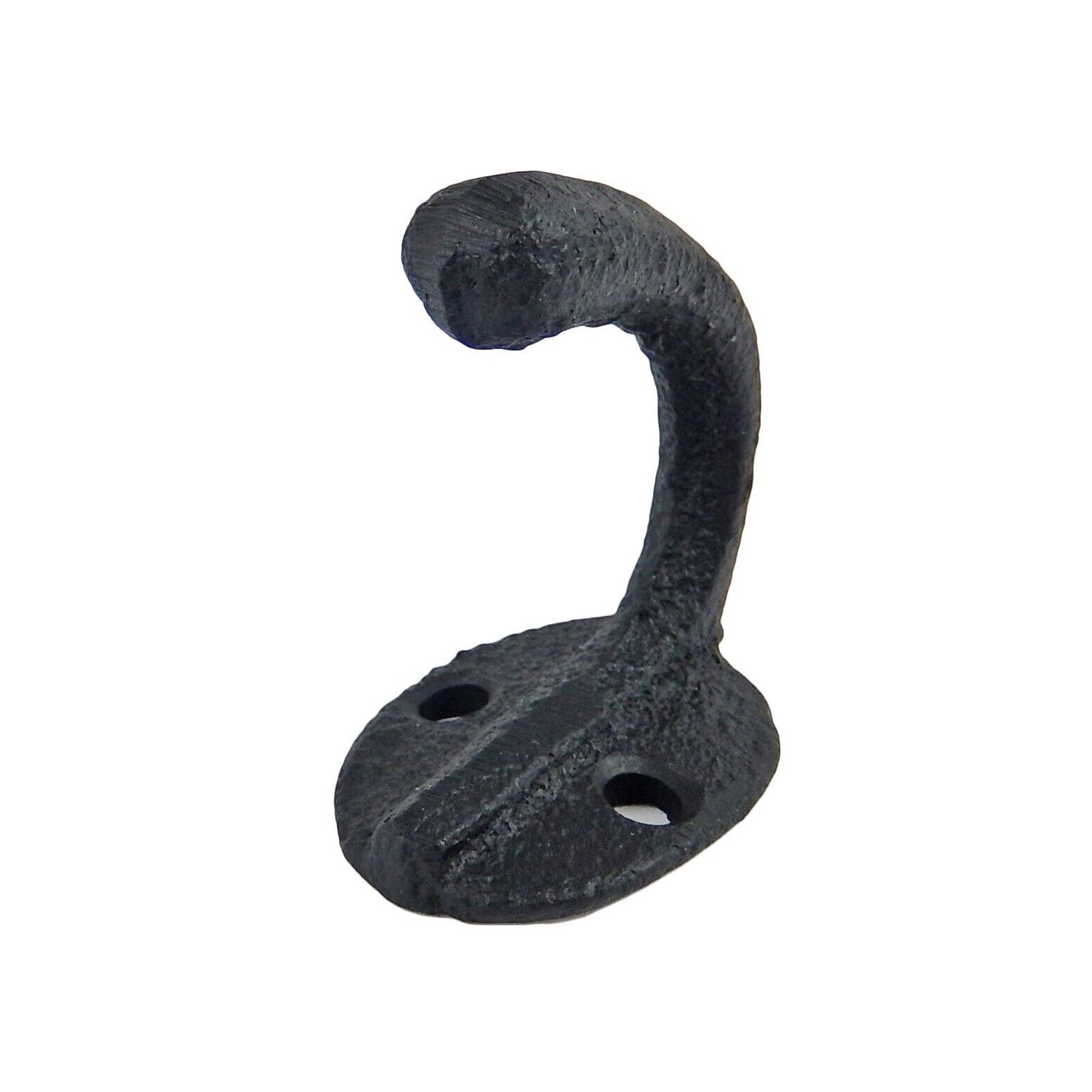 Simple Cast Iron Wall Hook Key Towel Coat Robe Door Hanger Matte Black Farmhouse