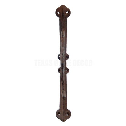 2 Cast Iron Anchor Shelf Brackets Cast Iron Nautical Navy Corner Braces 7.5 inch