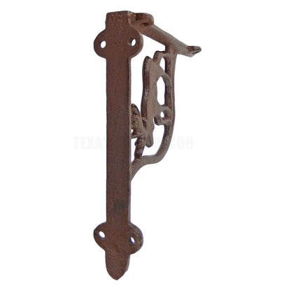 2 Moose Shelf Brackets Cast Iron Rustic Brown Cabin Lodge Hunter Decor 7 inch