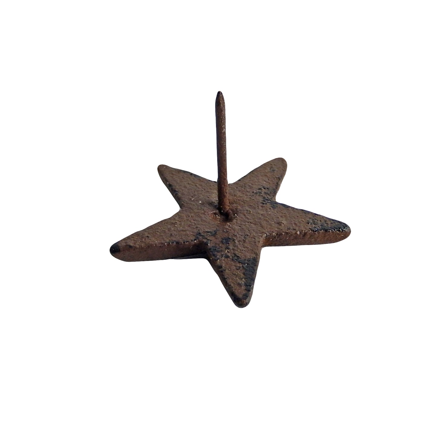 12 Texas Star Nails Cast Iron 1 3/4 inch Tacks Rustic Western with 1 inch Nail