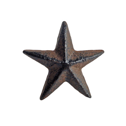 24 Cast Iron 1 3/4 inch Texas Star Nails Tacks Rustic Western With 1 inch Nail