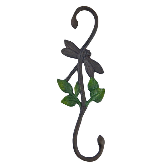 Dragonfly Plant Hanger S Hook Cast Iron Basket Holder Garden Antique Style