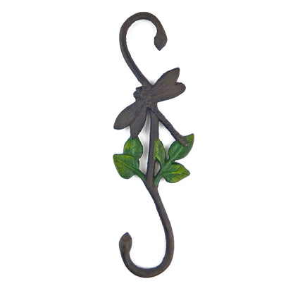 Dragonfly Plant Hanger S Hook Cast Iron Basket Holder Garden Antique Style