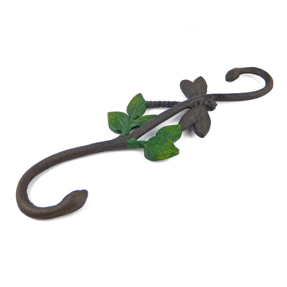 Dragonfly Plant Hanger S Hook Cast Iron Basket Holder Garden Antique Style